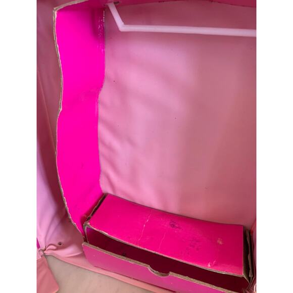 Vintage 1988 Pink Ballerina Barbie Doll Case - Picture 3 of 7